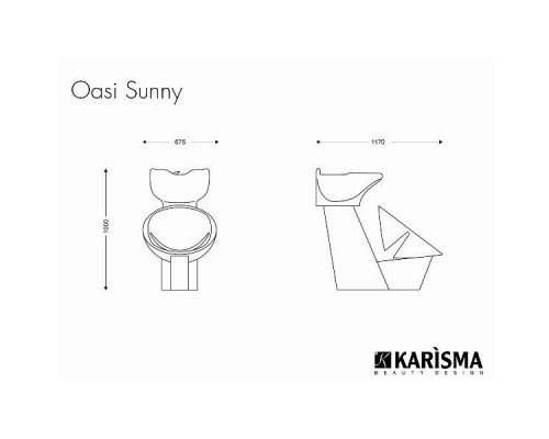 Мойка парикмахерская OASI SUNNY